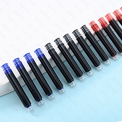 10 PCS 2.6 MM Caliber Fountain Pen Ink Cartridge Set