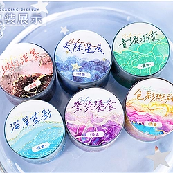 Color Paradise Series Beautiful Day PET Wasi Tape