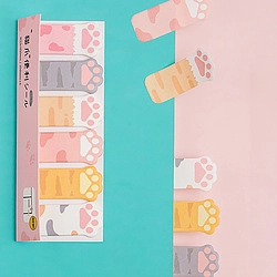 Cute Cat Paw Style Sticky Notes