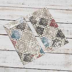 5 Pcs Rustic Mosaic Envelope Set