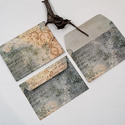 5 Pcs Vintage Sonata Envelope Set