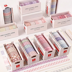 Grid Control Series Cute Wasi Paper Tape