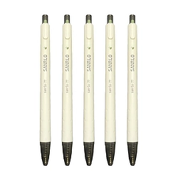 Jasmine White Quick Drying Push Gel Pen