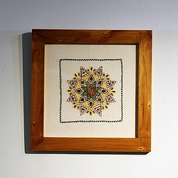 Kantha Stitch Wall Hanging