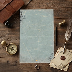 Ornate frame Hardcover Lined Notebook