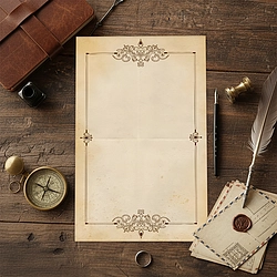 Elegant Thank You Bloom Card With Envelope