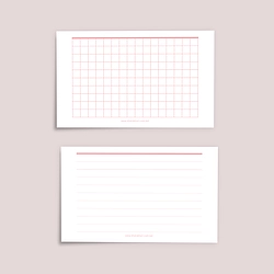 Minimal Tear Off Memo Sheets