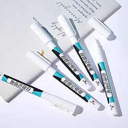 Quick Dry Waterproof White Marker Pen