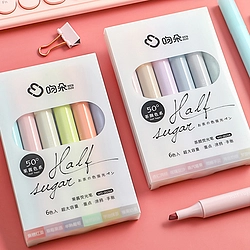 Semi Sugar Fluorescent Highlighter Pen