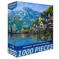 1000 Pieces Jigsaw Puzzle(Snow Mountain Castle)