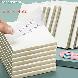 Transparent PET Sticky Notes