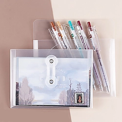 Transparent A6 Size File Bag