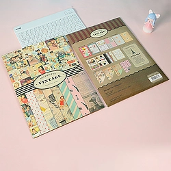 Vintage  Style Deco Paper Set