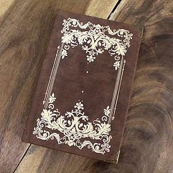 Ornate frame Hardcover Lined Notebook