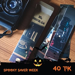 90's Nostalgia Paper Bookmark Page Marker Set