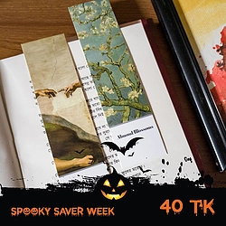 Vintage Grid Printed Pocket Notebook (Emblem Arcane)