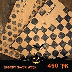 6 PCS A4 Size Vintage Student Notebook