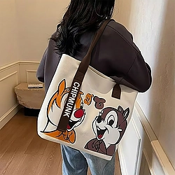 Women's Casual Shoulder Tote Bag (Chipmunk)