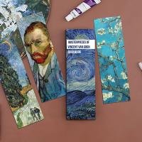 Masterpieces of Vincent Van Gogh Paper Bookmark Page Marker