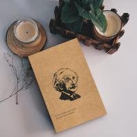 Vintage Einstein A5 Size Notebook