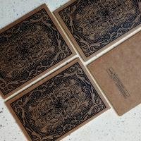 Vintage Playing Card Style Mini Notebook